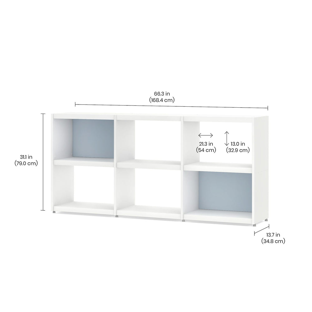 YOMO Modular Bookshelf 3x2