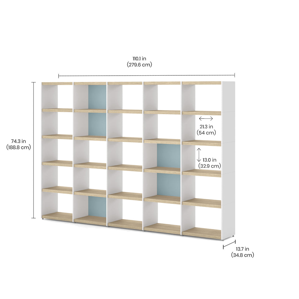 YOMO Modular Bookshelf 6x6