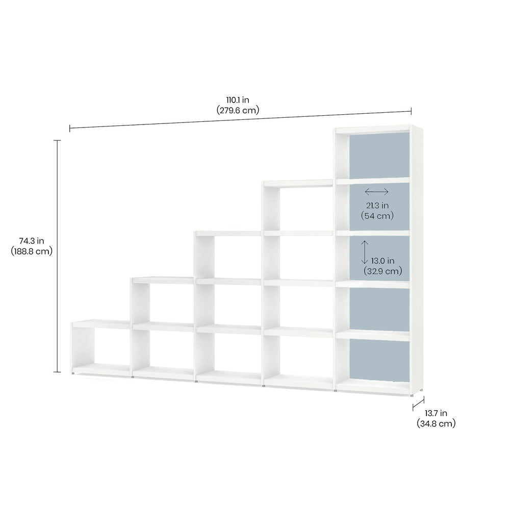YOMO Modular Bookshelf Step 5x5