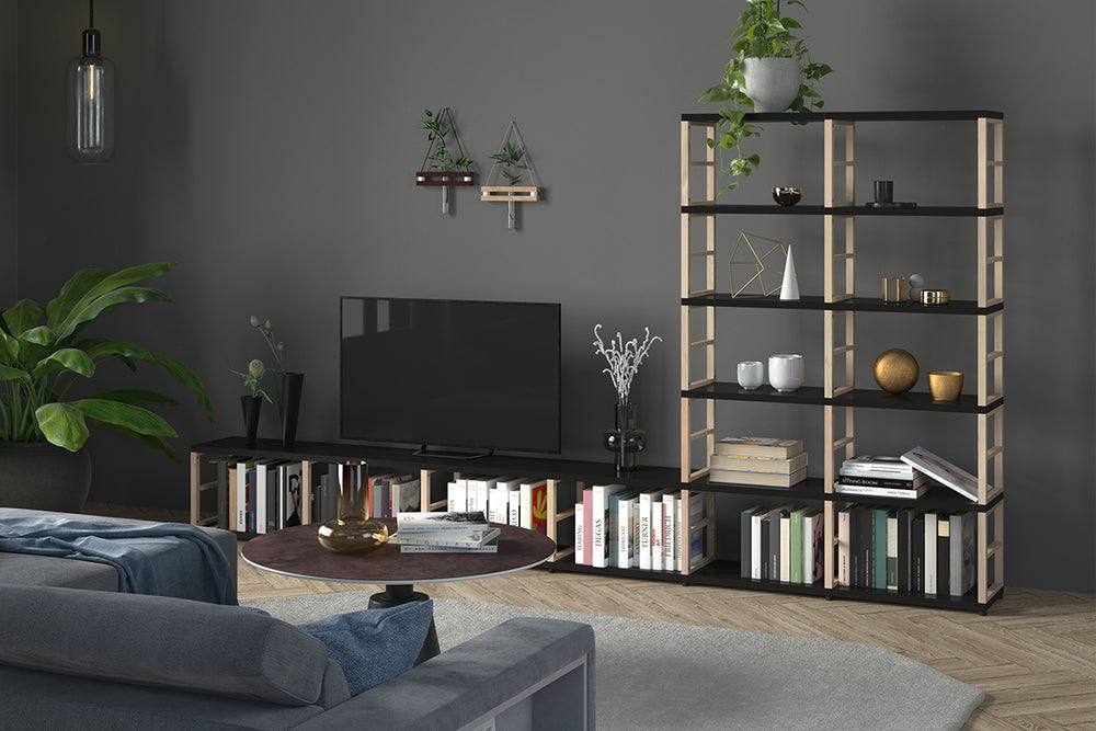 MAXX Modern Shelving Unit 2x1