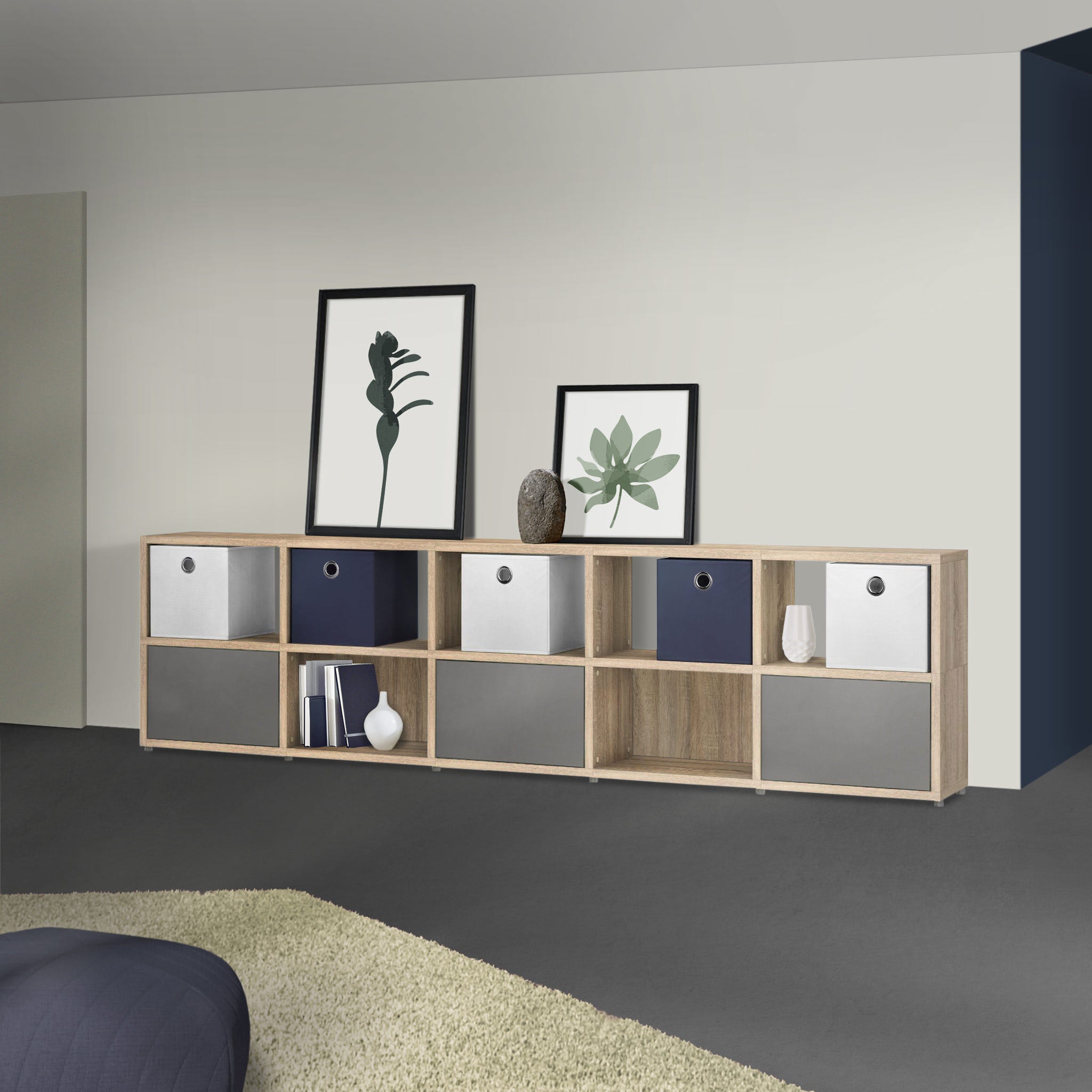 BOON Cube Storage Shelf Rectangular 2x5 – Shelf & Co.