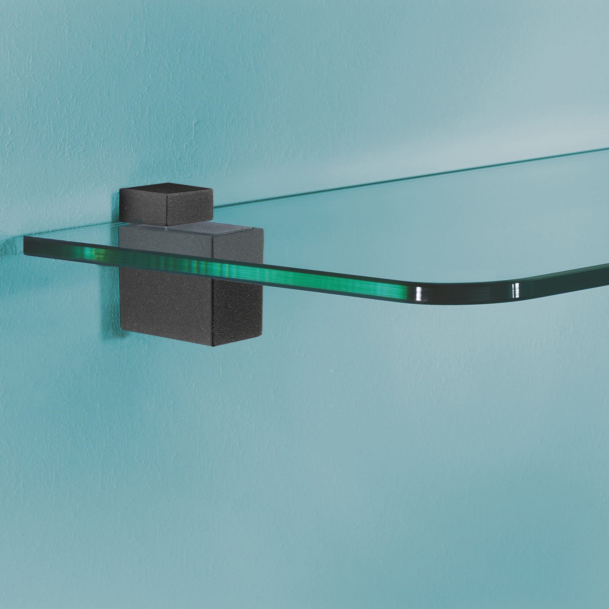 Regal Depot Cuadro Clip – Praktische Regalhalterung Für 6–20 Mm Starke Bretter, In Graphit