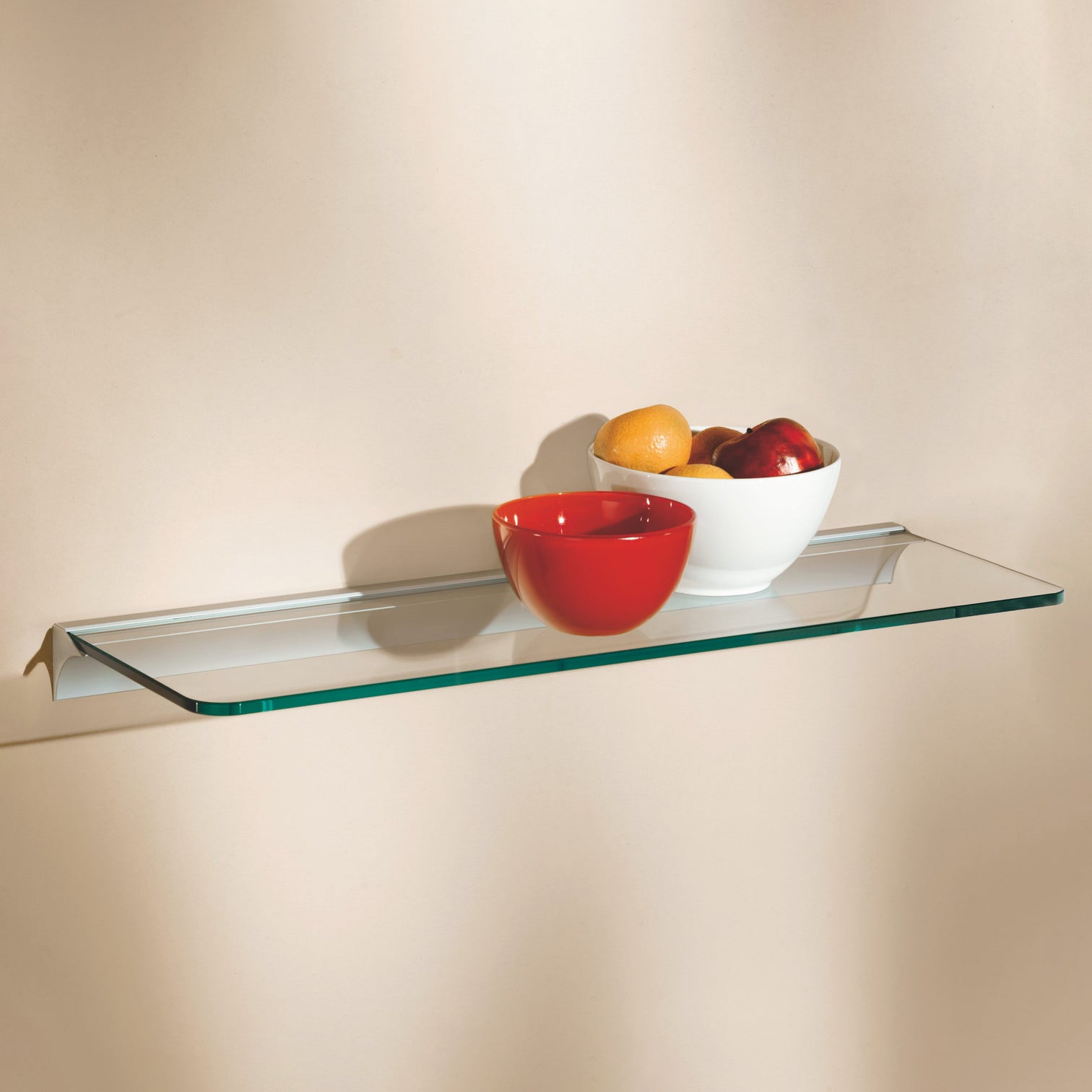 GLASSLINE Standard Shelf and RAIL Glass Bracket | Shelf & Co.