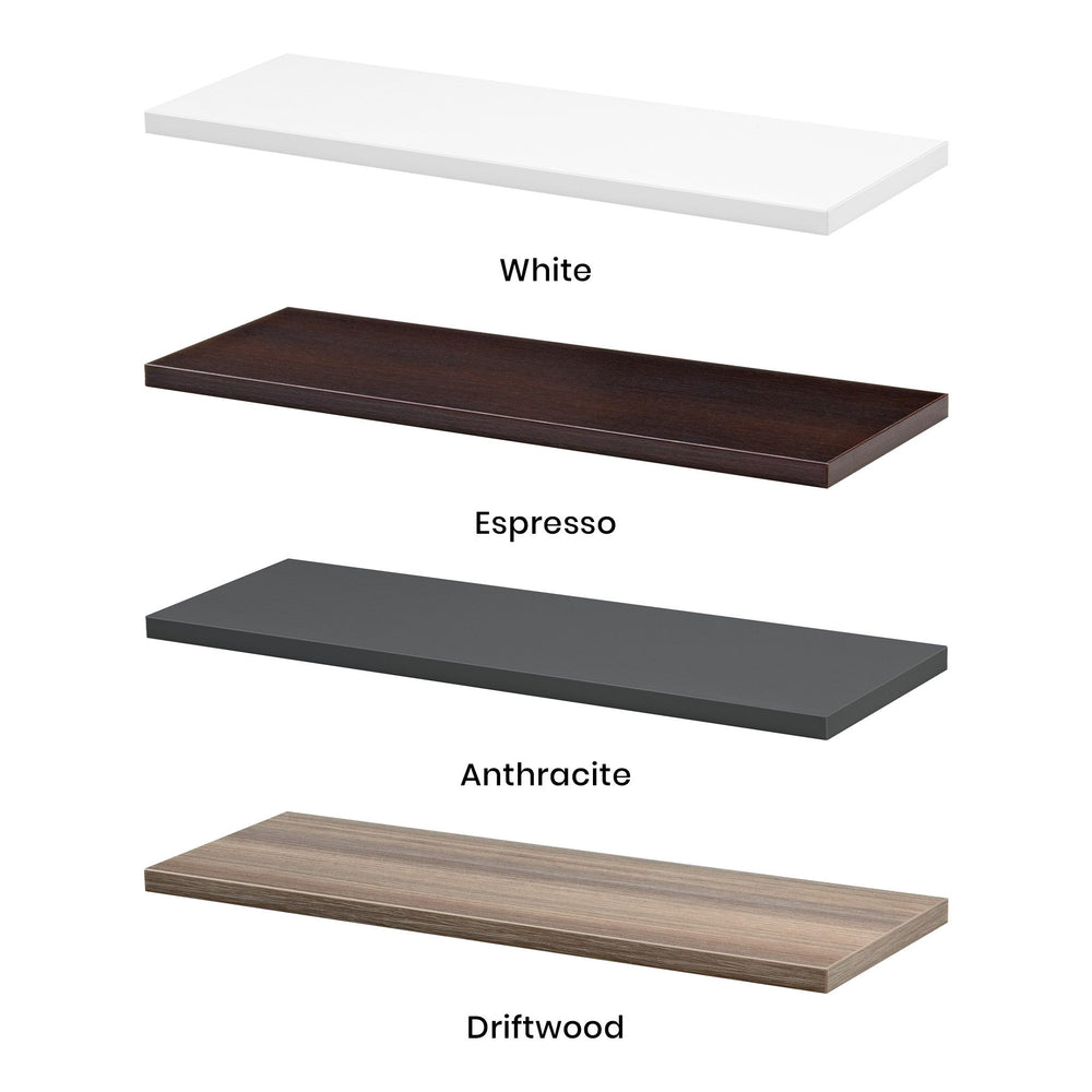 LITE Shelf and ARCH Bracket | Finish Overview