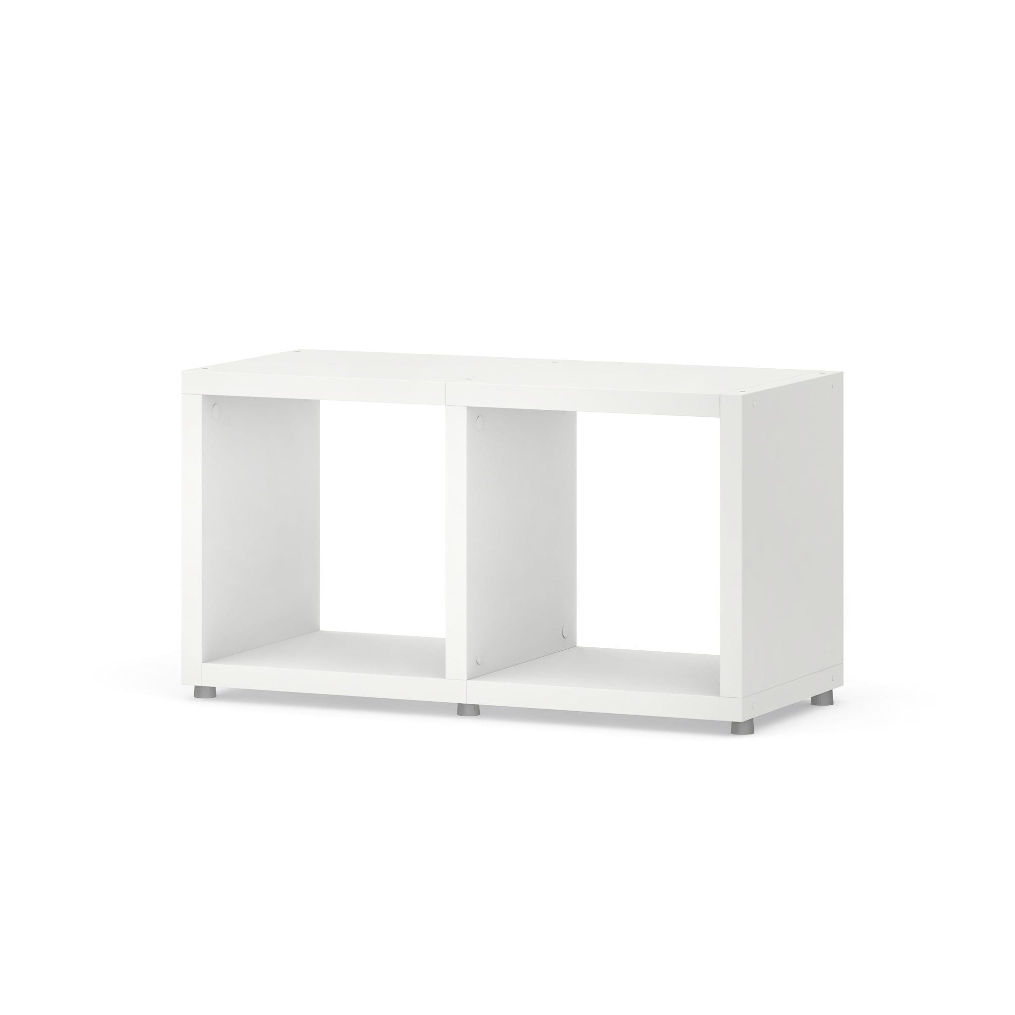 2 Cube Storage Unit - Modern Organizer with Premium Melamine & Scratch ...