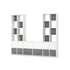 BOON Cube Storage Shelf Combo 4/2x6 Accessorized