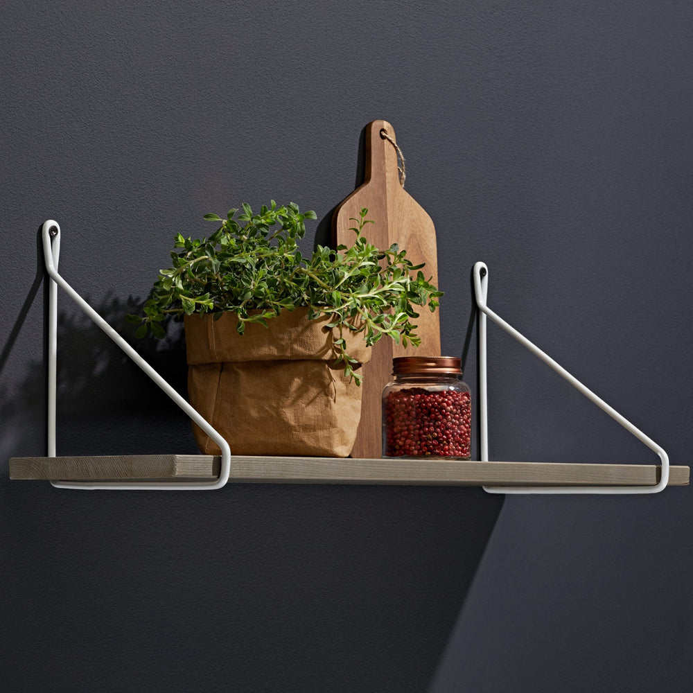 VINTAGE Shelf and FIL Bracket | Lifestyle | Grey Pine