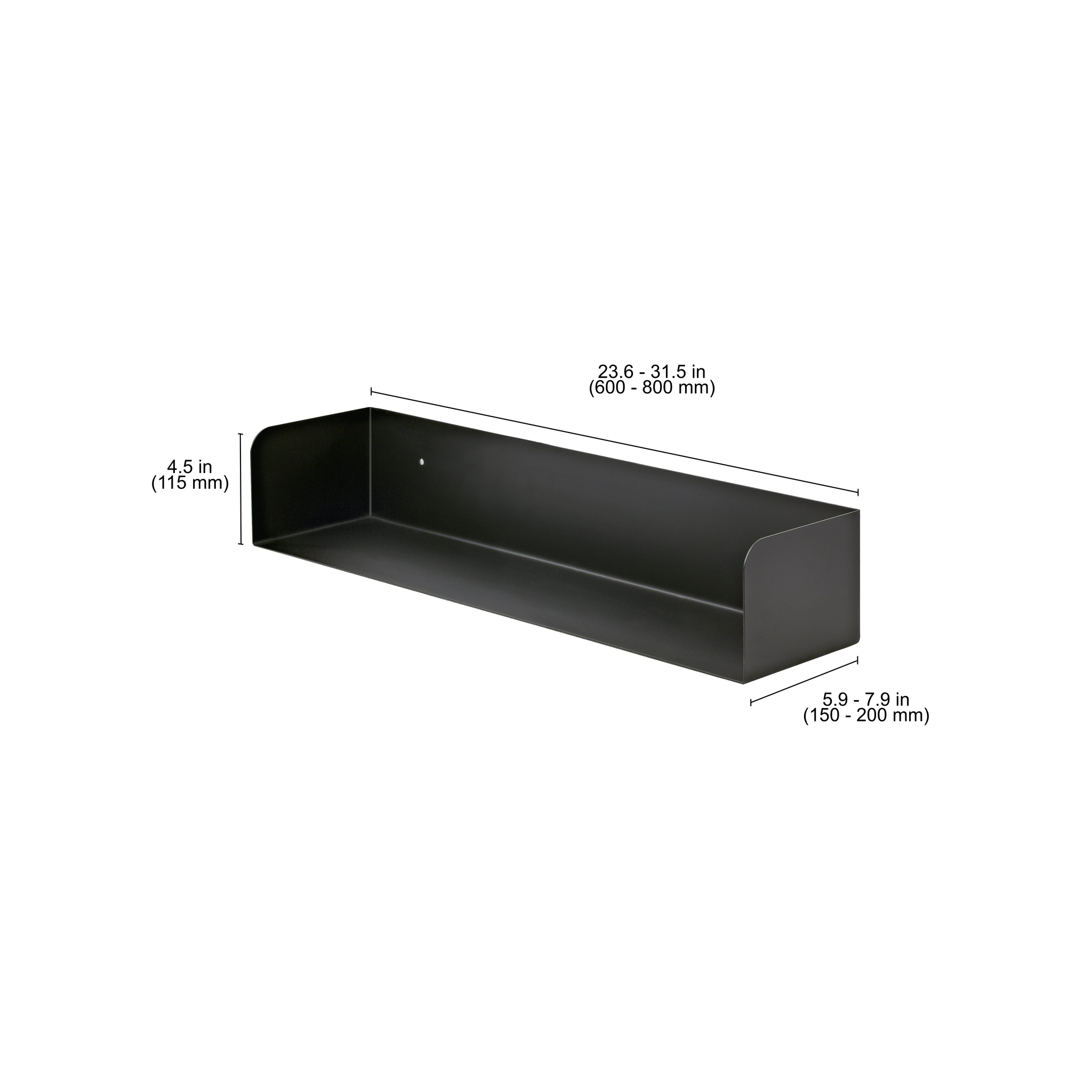 SHELF+ Showcase Metal Shelf | Shelf & Co.